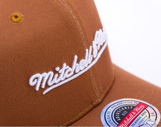 Kšiltovka Mitchell & Ness - Branded Comfy Core Stretch Snapback - Branded - Tan