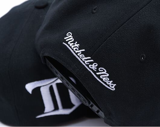 Kšiltovka Mitchell & Ness - Toronto Maple Leafs - Evergreen Black White Snapback - Black