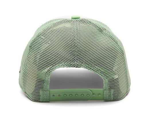Kšiltovka New Era - Branded Oval Foam Patch 9FORTY Trucker - White / Green