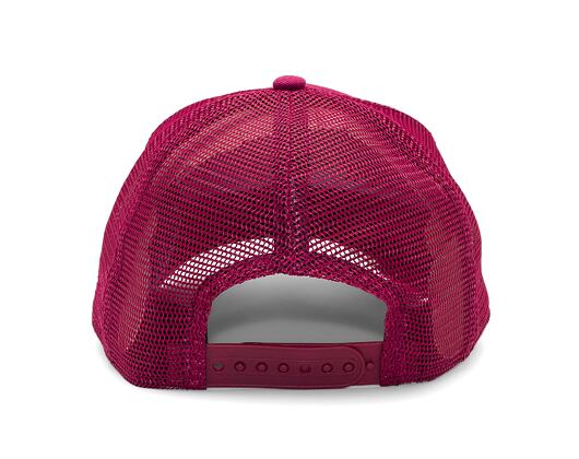 Dětská Kšiltovka New Era - MLB League Essential 9FORTY Trucker - LA Dodgers - Cherry