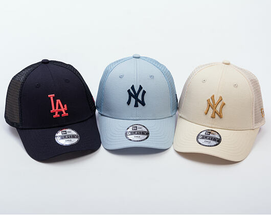 Dětská Kšiltovka New Era - MLB Homefield Trucker 9FORTY - NY Yankees - Blue / Black