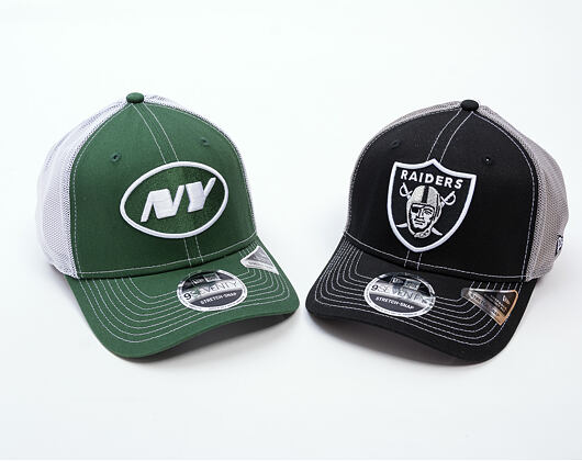 Kšiltovka New Era - NFL Contrast Stitch 9SEVENTY Stretch-Snap - NY Jets - Green