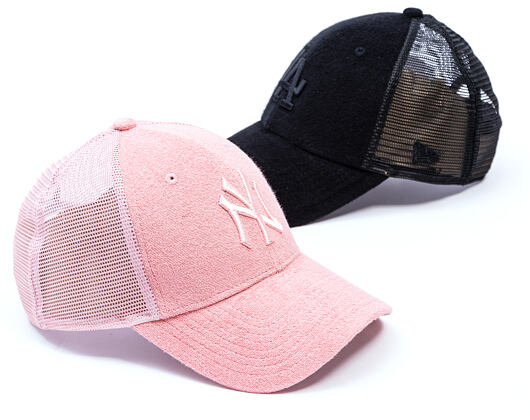 Dámská Kšiltovka New Era - MLB Smooth & Mesh 9FORTY - NY Yankees - Pink