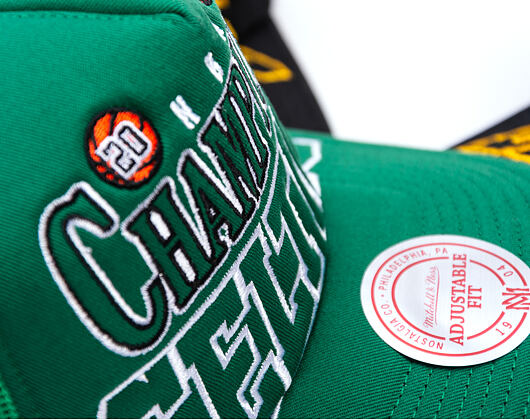 Kšiltovka Mitchell & Ness - NBA Big Champ Trucker - Boston Celtics - Green