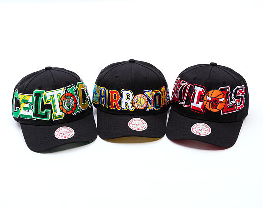 Kšiltovka Mitchell & Ness - NBA Hyper Type Pro Snapback HWC - Golden State Warriors - Black