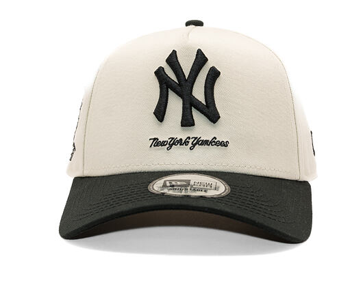 Kšiltovka New Era - MLB Mythical 9FORTY A-Frame - NY Yankees - Ivory / Black