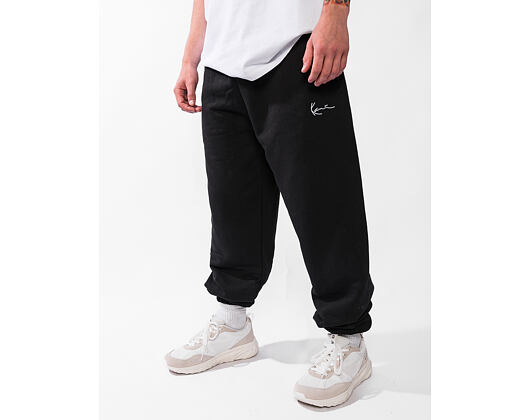 Tepláky Karl Kani - Small Signature Essential Baggy Sweatpants - Black