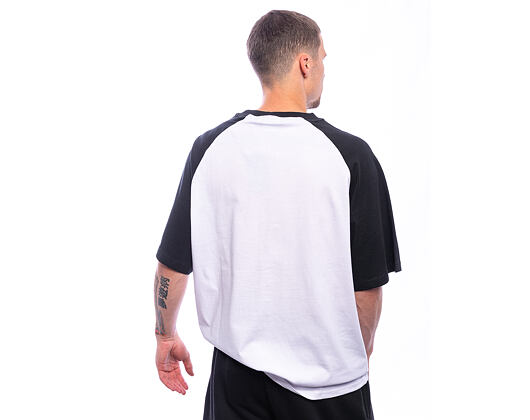 Triko Karl Kani - Signature Colorblock Raglan T-Shirt - White