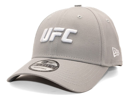 Kšiltovka New Era - UFC MMA Core 9FORTY - Grey / White