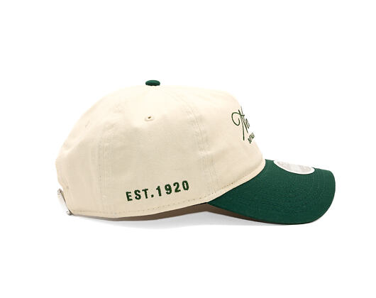 Dámská Kšiltovka New Era - A-Frame Cursive Script 9TWENTY A-Frame - Cream / Navy