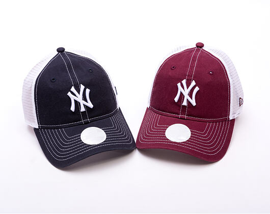 Dámská Kšiltovka New Era - MLB Washed & Mesh 9TWENTY - NY Yankees - Navy