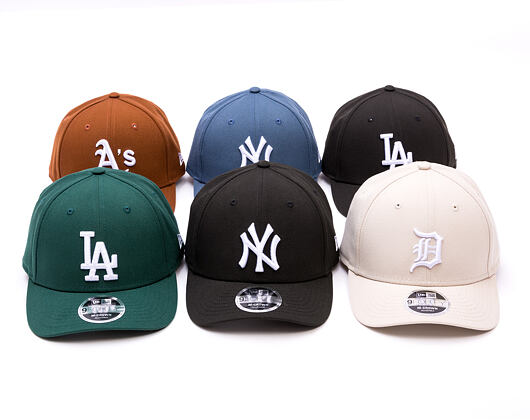 Kšiltovka New Era - MLB Seasonal 9FORTY M-CROWN - LA Dodgers - Dark Green