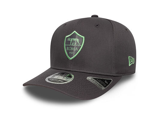 Kšiltovka New Era - Seasonal POP 9FIFTY Stretch-Snap - AS Roma - Graphite