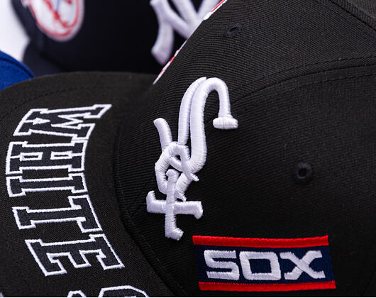 Kšiltovka New Era - MLB "Image Drop" ALL-OVER 59FIFTY - Chicago White Sox - Black