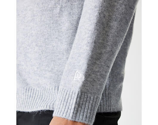 Dámská Svetr New Era - MLB Knit Sweater - LA Dodgers - Heather Grey