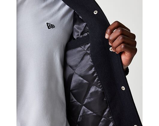 Bunda New Era - MLB Wordmark Varsity Jacket - NY Yankees - Black