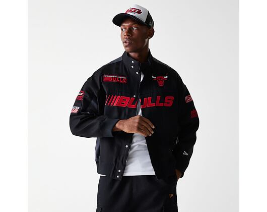Bunda New Era - NBA Motorsport Jacket - Chicago Bulls - Black