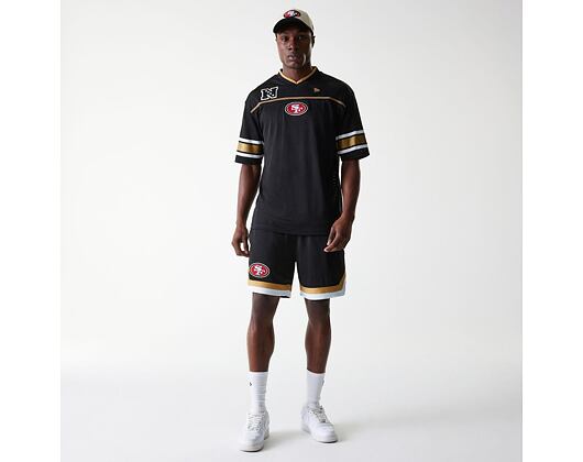 Kraťasy New Era - NFL Mesh Shorts - SF 49ers - Black
