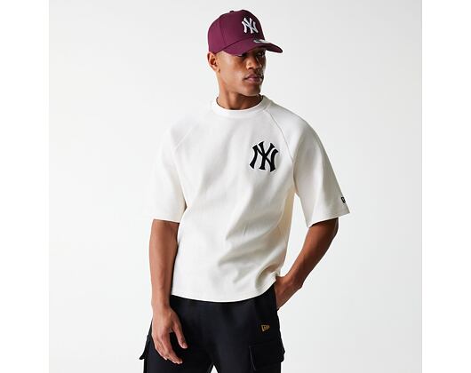 Triko New Era - MLB Waffle Tee - NY Yankees - Off White