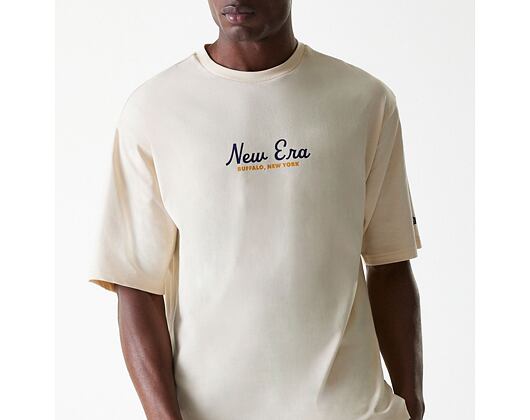 Triko New Era - Wild Graphic Tee - Cream