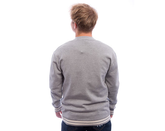 Svetr New Era - MLB Cardigan Knit - LA Dodgers - Heather Grey