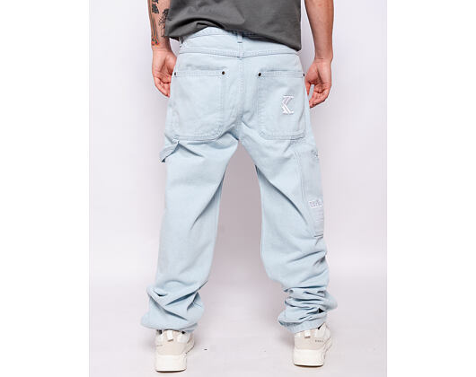 Džíny Karl Kani - Retro Baggy Workwear Denim bleached blue
