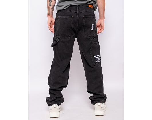 Pracovní Kalhoty Karl Kani - Retro Baggy Workwear Denim - vintage black