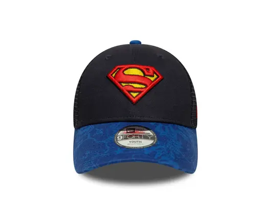 Dětská Kšiltovka New Era - Seasonal Superman 9FORTY - Azure