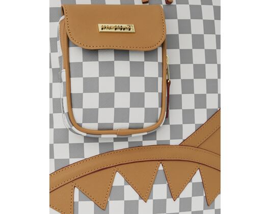 Sprayground - House Of Cream Check Dlx Backpack 