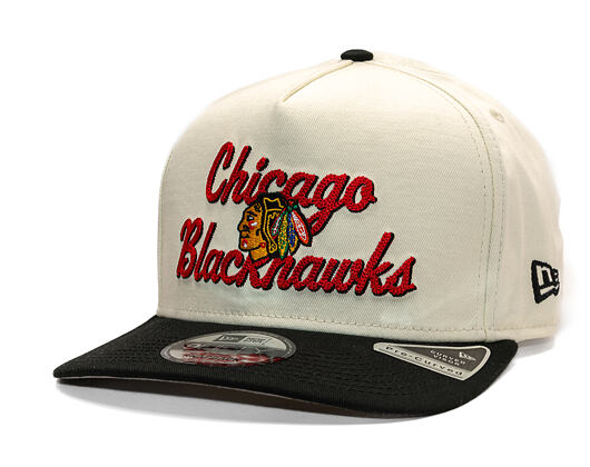 New Era - NHL Chainstitch 9FIFTY A-Frame - Chicago Blackhawks - Chrome White