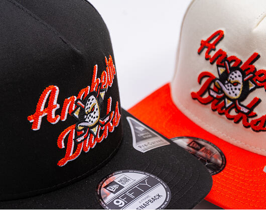 New Era - NHL Chainstitch 9FIFTY A-Frame - Anaheim Ducks - Black