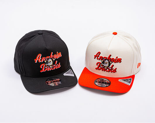 New Era - NHL Chainstitch 9FIFTY A-Frame - Anaheim Ducks - Chrome White