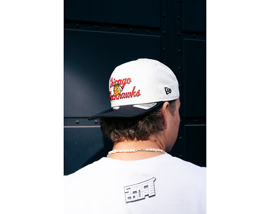 New Era - NHL Chainstitch 9FIFTY A-Frame - Chicago Blackhawks - Chrome White
