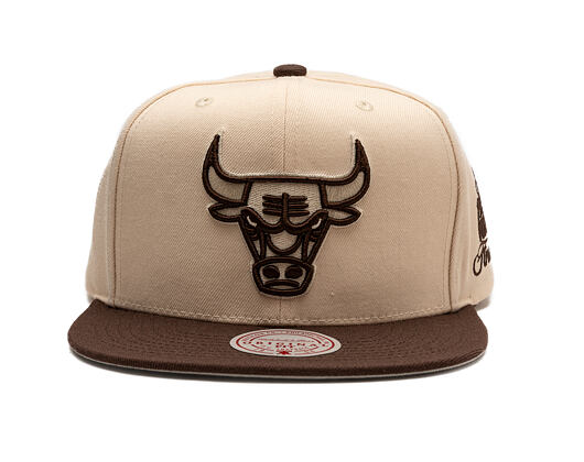 Cap Mitchell & Ness - NBA Fashion Basic 2T Snapback - Chicago Bulls - Cream