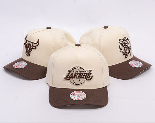 Kšiltovka Mitchell & Ness - NBA Fashion Basic 2T Pro - Los Angeles Lakers - Cream
