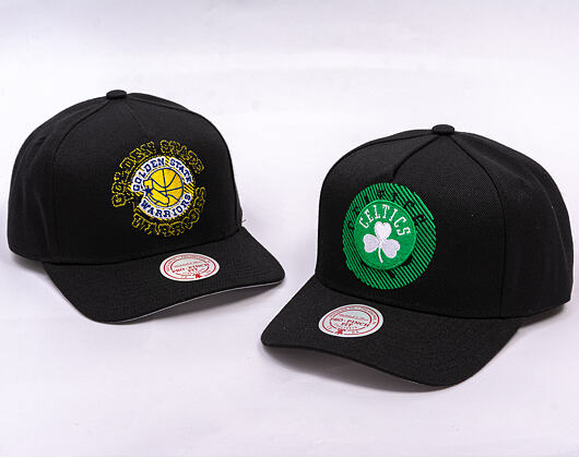 Cap Mitchell & Ness - NBA Tilted Pro Snapback - Boston Celtics - Black