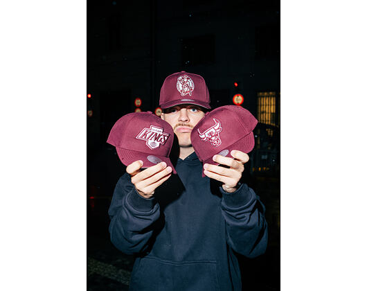 Kšiltovka Mitchell & Ness - NBA Fashion Basic Pro - Chicago Bulls - Dark Purple
