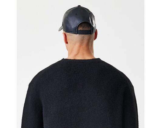 Sweater New Era - Branded Knit Sweater - Black