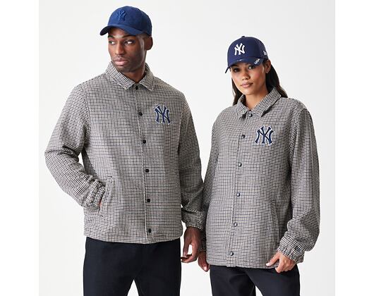 Jacket New Era - MLB Check Coach Jacket - NY Yankees - Auburn