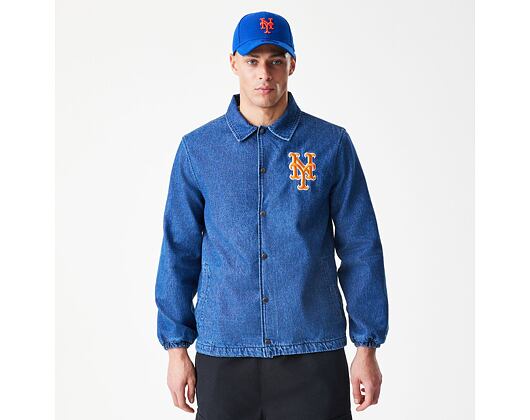 Jacket New Era - MLB Denim Coach Jacket - NY Mets - Denim
