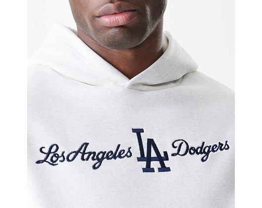 Sweatshirt New Era - MLB Graphic Oversized Hoody - LA Dodgers - Heather Grey