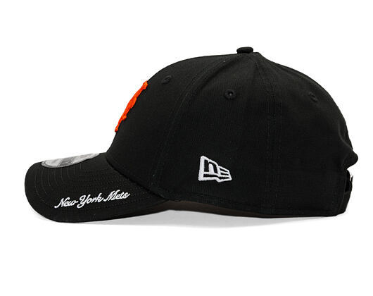 Cap New Era - MLB Visor Script 9FORTY - NY Mets - Black
