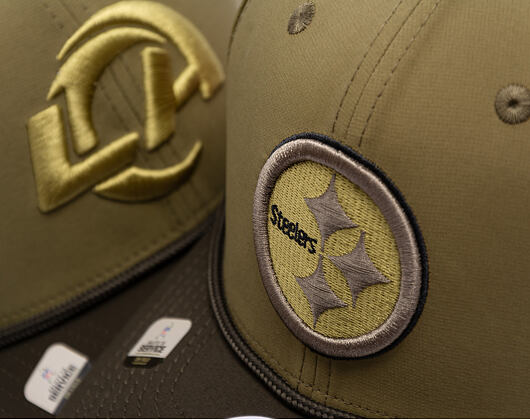 Cap New Era - NFL25 "Salute to Service" - 9SEVENTY Stretch-Snap - Pittsburgh Steelers 