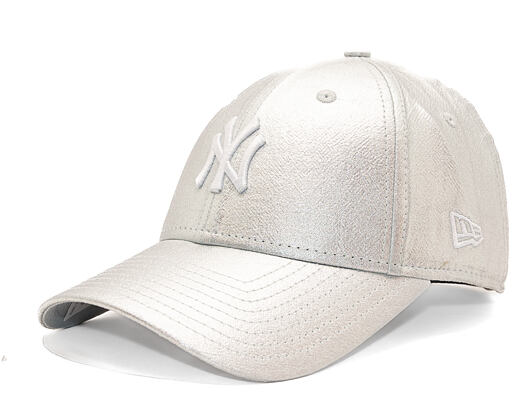 Womens Cap New Era - MLB Metallic 9FORTY - NY Yankees - Silver