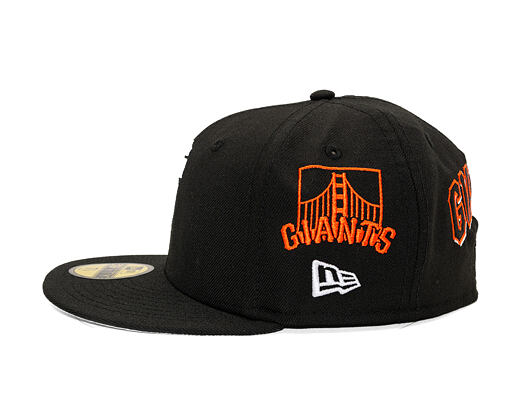 Cap New Era - MLB "Image Drop" ALL OVER 59FIFTY - San Francisco Giants - Black