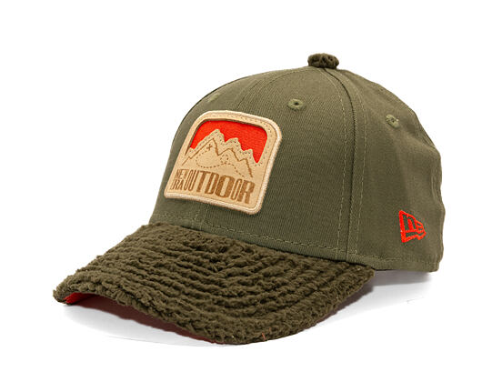 Kids Cap New Era - Branded Kids Outdoor 9FORTY - Olive / Orange