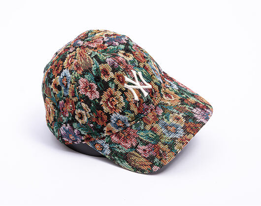 Womens Cap New Era - MLB Womens Floral 9TWENTY - NY Yankees - Black / Cream