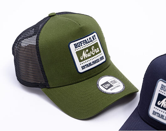 Cap New Era - Branded Patch Trucker 9FORTY Trucker - Rifle Green