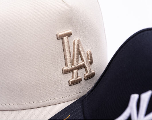 Cap New Era - MLB Tonal Icon 9FORTY A-Frame - LA Dodgers - Stone