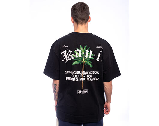 Triko Karl Kani - Kani Palm Print T-Shirt - Black